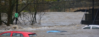 Bingley Floods 2015 Boxing Day - Brown Cow Bingley